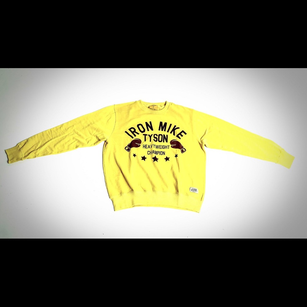 Yellow Crew necks